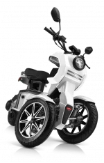 Электроскутер Doohan iTank EV3 Pro 1500w White 2 Аккумулятора 60V26Ah+Кофры+Чехол+Перчатки — изображение 3