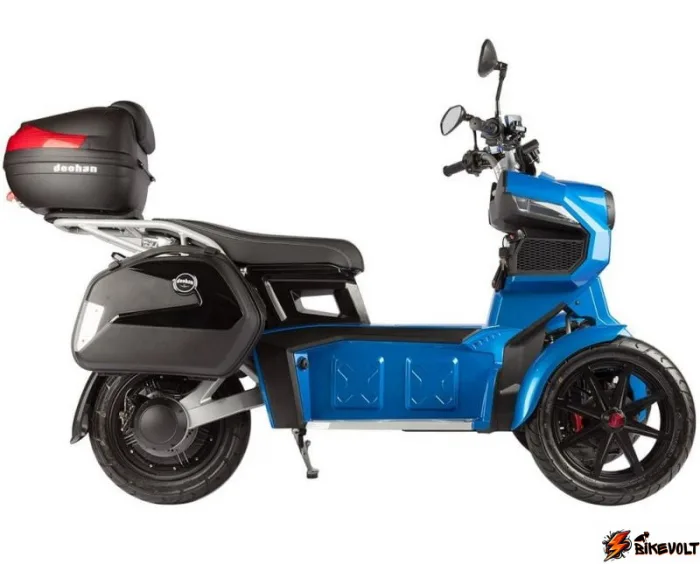 jelektroskuter-itank-doohan-ev3-pro-blue-1500w-0 Электроскутер Doohan iTank EV3 Pro 1500W Blue 2 Аккумулятор 60V26Ah+кофры+зарядное устройство — изображение 1