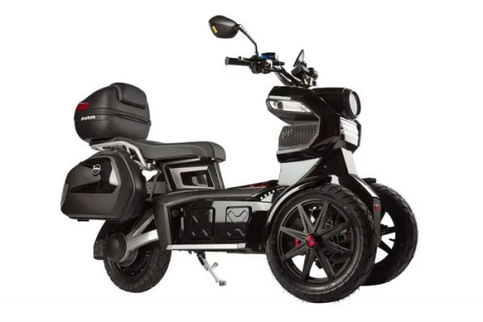 Электроскутер iTank Doohan Pro 1500W Black 2 Аккумулятора 60V26Ah+Кофры+Чехол+Перчатки — изображение 9