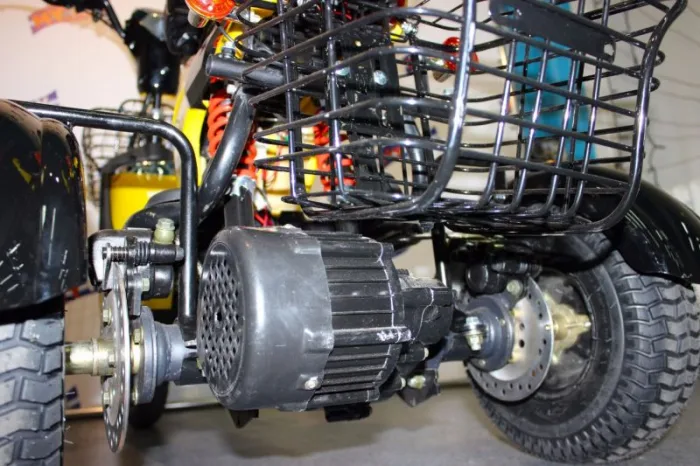 Электроскутер Trike 500W - электротрицикл грузовой Greengo V6 500W — изображение 8