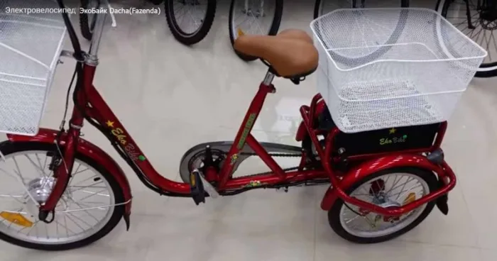 jelektrotricikl-bikevolt-dacha-fazenda-250-velogibrid-tricikl-jeko-bajk-dacha-fazenda-250-krasnij-6 Электровелосипед трицикл bikevolt Dacha(Fazenda) 250 Велогибрид — изображение 7