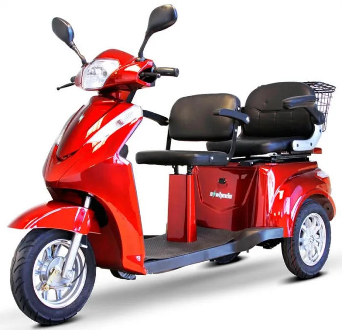Электротрицикл E-toro Trike Double Passenger 800W 48V20Ah — изображение 16