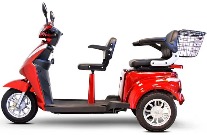 Электротрицикл E-toro Trike Double Passenger 800W 48V20Ah — изображение 7