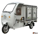 Грузовая электрическая тележка(электротрицикл) E-toro D7 1200W White белый