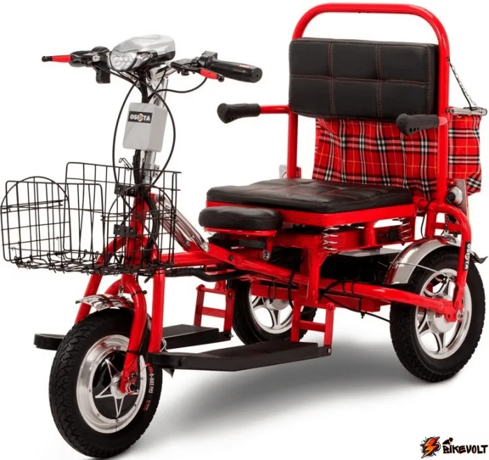 jelektrotricikl-osota-adjutant-pro-0 Электротрицикл Adjutant PRO 350W 48V/ 20Ah — изображение 1