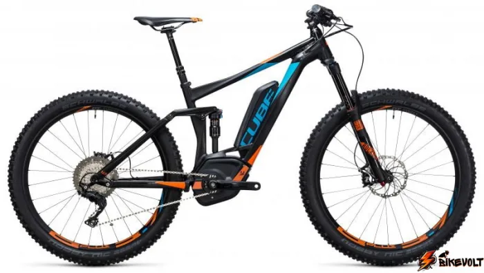 Электровелосипед Cube Stereo Hybrid 140 HPA SL 500 27.5+ 2017 — изображение 1