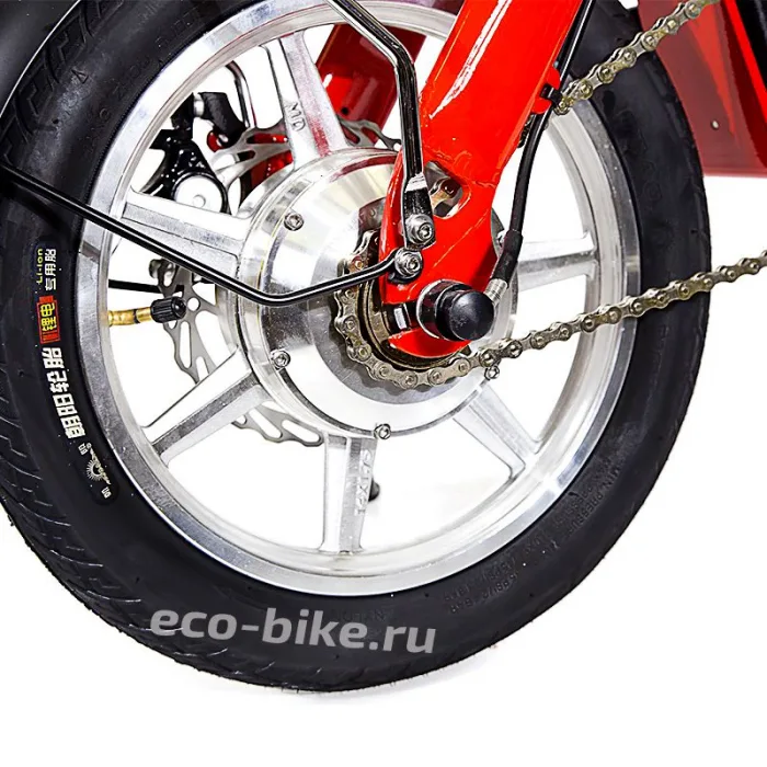 Электровелосипед Oxyvolt Bullet 350W Red — изображение 8