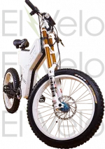 Электровелосипед El-velo Steel-power 2000W — изображение 3