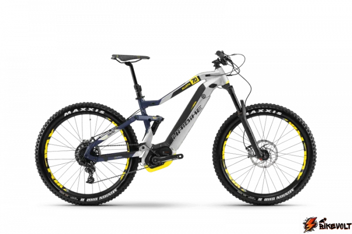 jelektrovelosiped-haibike-hduro-allmtn-7-0-500wh-11s-nx-xt-serij-s-sinim-0 Электровелосипед Haibike Хduro AllMtn 7.0 500Wh 11s NX XT Серый с Синим original 2018 — изображение 1