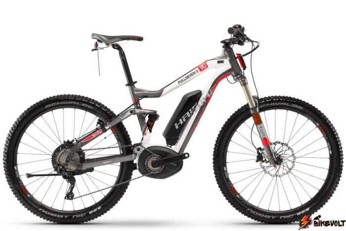 Электровелосипед Haibike Хduro FullSeven S 9.0 500Wh 11s XT Белый с Серым original 2018 — изображение 3