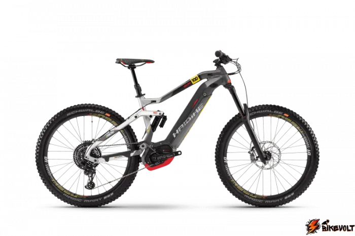 Электровелосипед Haibike Хduro NDURO 10.0 500Wh 8s EX0 Серый original 2018 — изображение 1