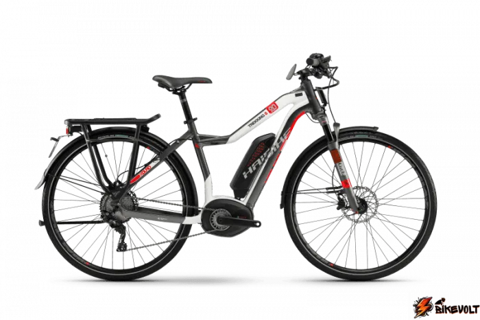 Электровелосипед Haibike Хduro Trekking S Da 9.0 500Wh 11s XT Черный с Белым original 2018 — изображение 1