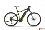 Электровелосипед Haibike Sduro Cross 4.0 Темно Серый с Желтым original 2017