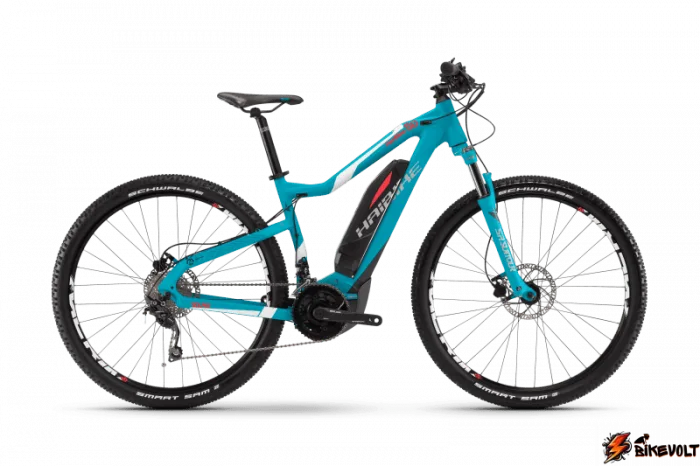 jelektrovelosiped-haibike-sduro-hardnine-5-0-400wh-20-sp-deore-chernij-s-golubim-1 Электровелосипед Haibike Sduro HardNine 5.0 400Wh 20-Sp Deore Голубой original 2017 — изображение 2