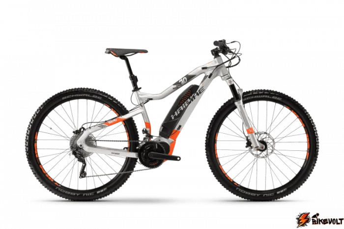 jelektrovelosiped-haibike-sduro-hardnine-8-0-500wh-20s-xt-belij-s-oranzhevim-0 Электровелосипед Haibike Sduro HardNine 8.0 500Wh 20s XT Белый с Оранжевым original 2018 — изображение 1