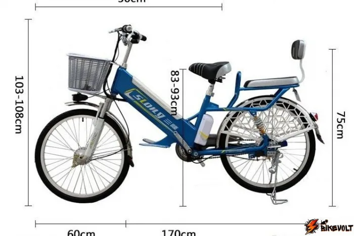 Электровелосипед SLONY (Leikerandi) 60V/10Ah — изображение 5