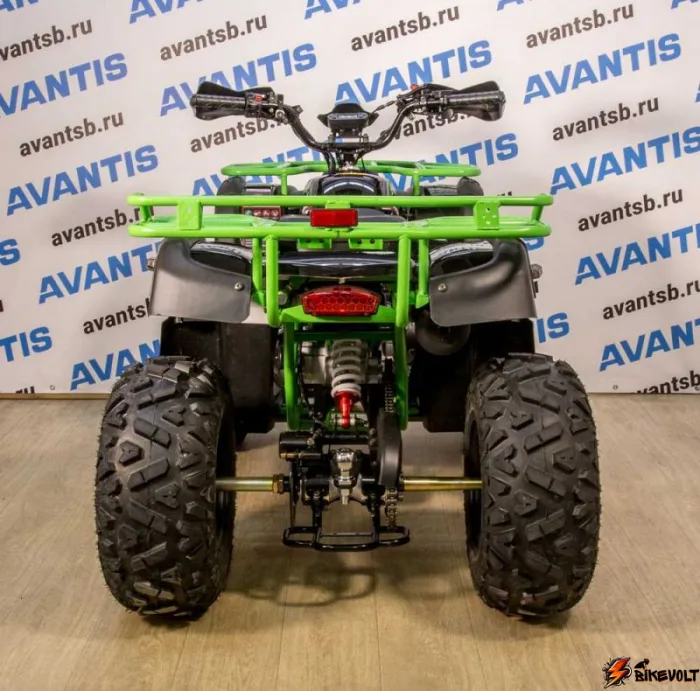 Квадроцикл Avantis Hunter 200 LUX (БАЛАНС. ВАЛ) Черно-зеленый — изображение 2