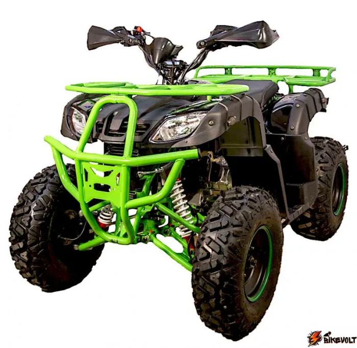 Квадроцикл Avantis Hunter 200 LUX (БАЛАНС. ВАЛ) Черно-зеленый — изображение 7