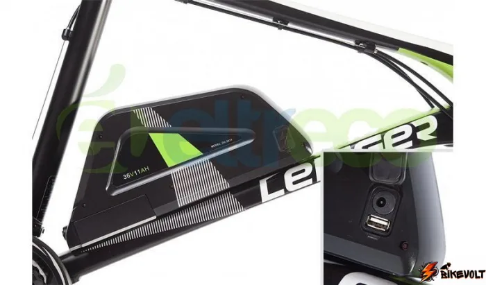 Электровелосипед Leisger MD5 Basic 27,5 Green — изображение 4