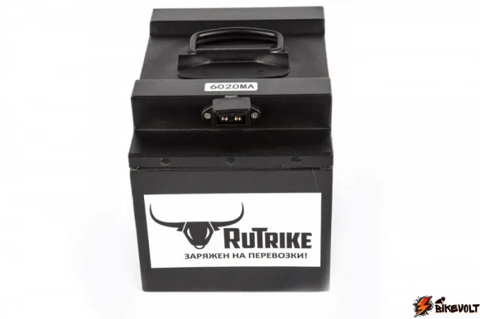 Литиевый тяговый аккумулятор RuTrike (18650 MnCoNi) 60V20A/H — изображение 2