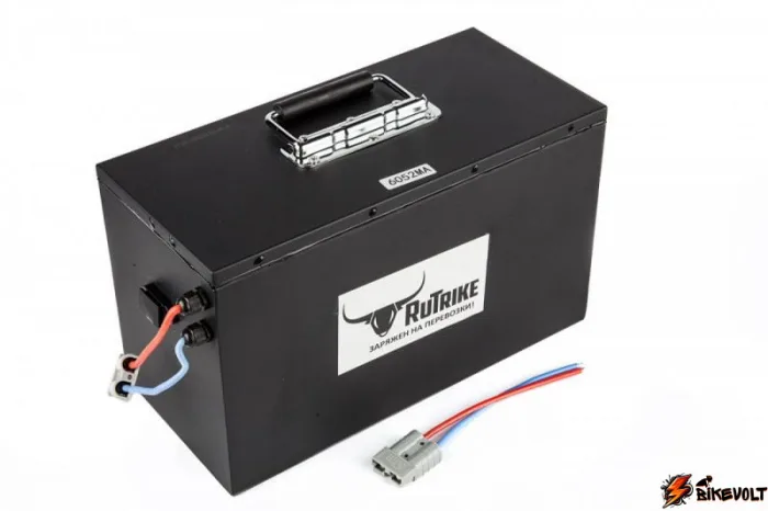 Литиевый тяговый аккумулятор RuTrike (18650 MnCoNi) 60V52A/H — изображение 4