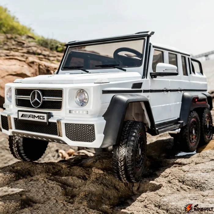 mercedes-benz-g63-amg-66-pickup-2-bagajnika-0 Детский электромобиль Mercedes-Benz G63 AMG (6*6)- Пикап с 2 багажниками — изображение 1