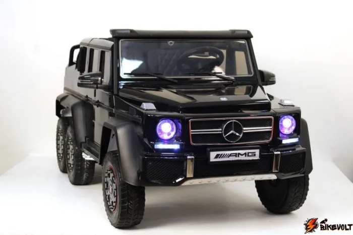 Детский электромобиль Mercedes-Benz G63 AMG (6*6)- Пикап с 2 багажниками — изображение 2
