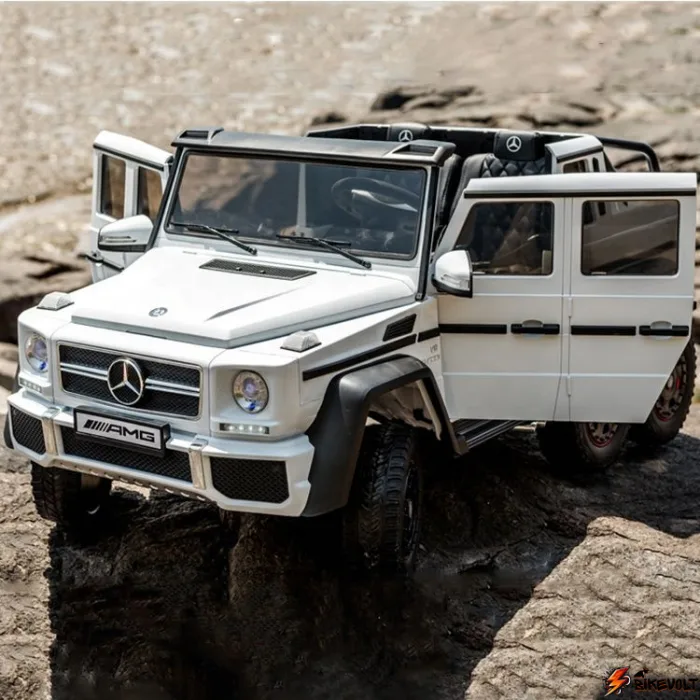 Детский электромобиль Mercedes-Benz G63 AMG (6*6)- Пикап с 2 багажниками — изображение 3