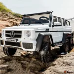 Детский электромобиль Mercedes-Benz G63 AMG (6*6)- Пикап с 2 багажниками — изображение 8