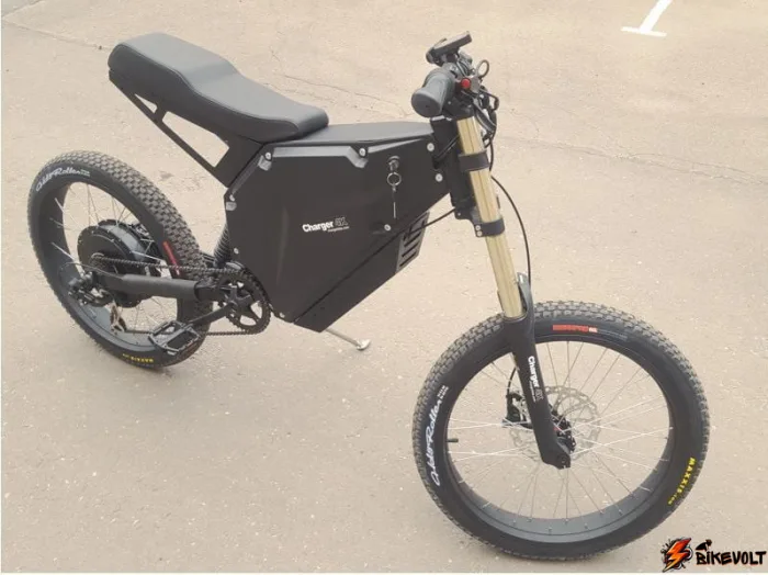 moschnyj-elektrovelosiped-h-bike-charger-4k-0 Электровелосипед мощный H-bike Charger 4K 4000W — изображение 1