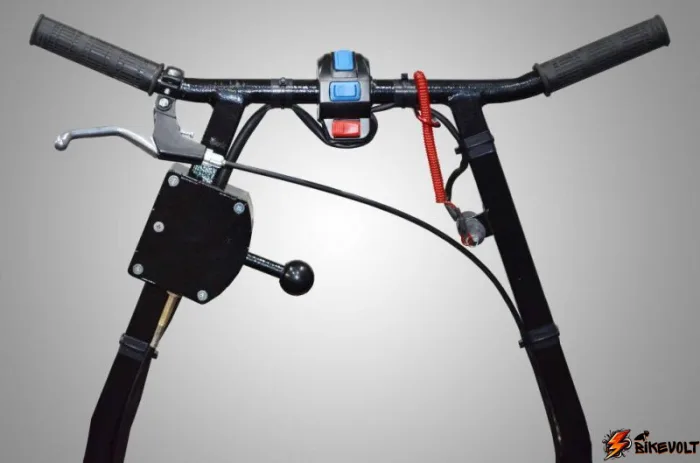 Мотобуксировщик - мотособака КОЙРА Богатырь 20 ER. Эл/стартер, 20 л/с, Реверс редуктор - задний ход. Базовая комплектация — изображение 5