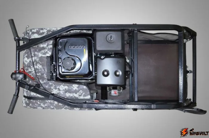 Мотобуксировщик - мотособака КОЙРА Богатырь 20 ER. Эл/стартер, 20 л/с, Реверс редуктор - задний ход. Базовая комплектация — изображение 6