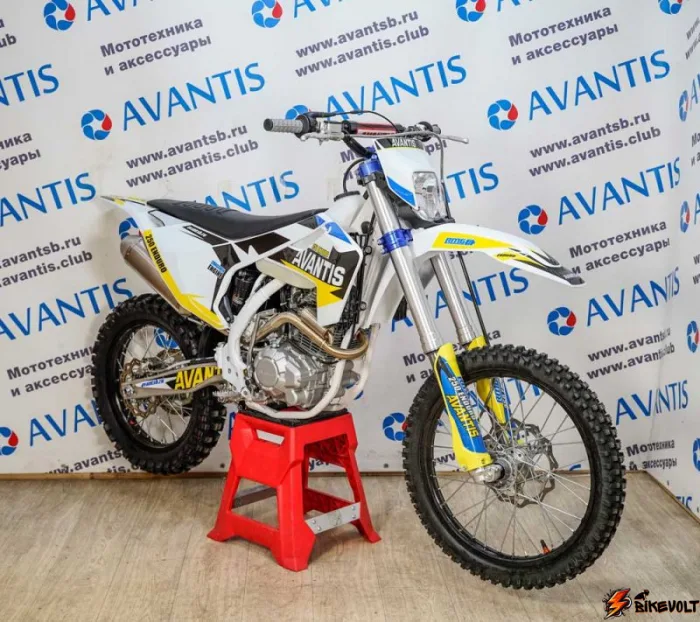 Мотоцикл Avantis Enduro 250 (ZS172FMM-3A) 2020 ПТС Бело-голубой — изображение 5