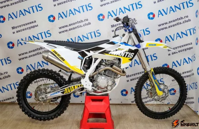 Мотоцикл Avantis Enduro 250 (ZS172FMM-3A) 2020 ПТС Бело-голубой — изображение 6