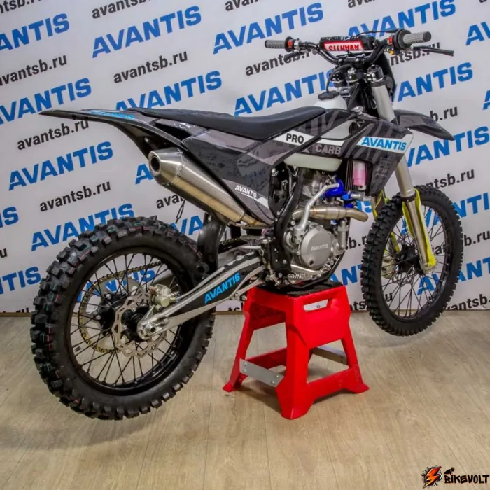 Мотоцикл Avantis Enduro 300 CARB (NC250/177MM DESIGN HS) ARS (2021) с ПТС Черный — изображение 3