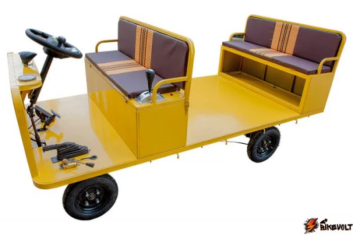 Грузовая электрическая тележка RuTrike ПОСТ Пассажир — изображение 9