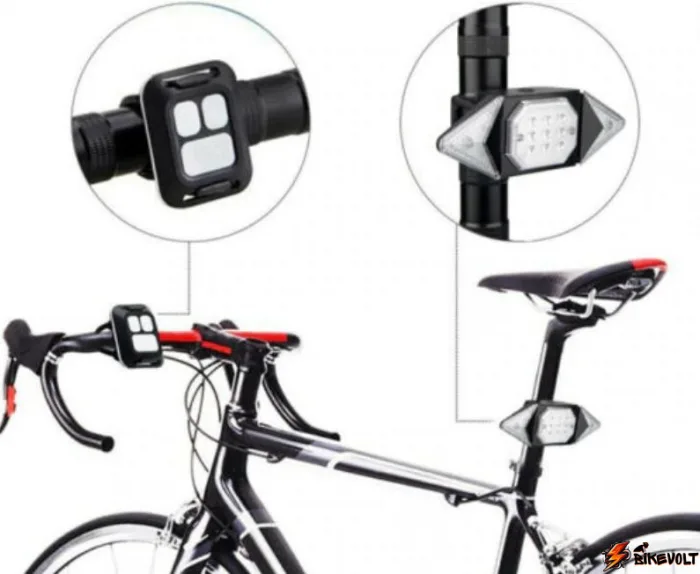 Поворотник-габарит bikevolt LY-6700 с пультом ДУ на руль — изображение 7