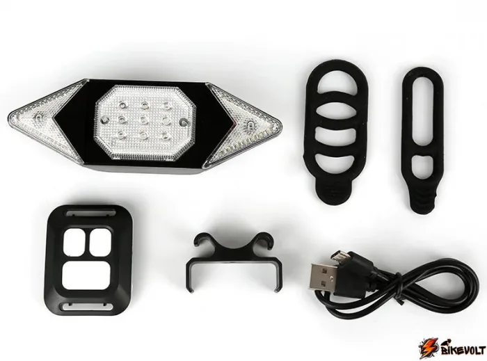 Поворотник-габарит bikevolt LY-6700 с пультом ДУ на руль — изображение 8