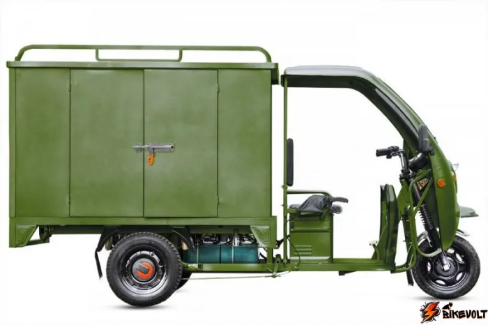 Грузовая электрическая тележка Rutrike КАРГО 1800 60V1000W С АКБ 32A/h Комплект тяговых гелевых аккумуляторов RuTrike 6-EVF-32 (60V32A/H C3) — изображение 4