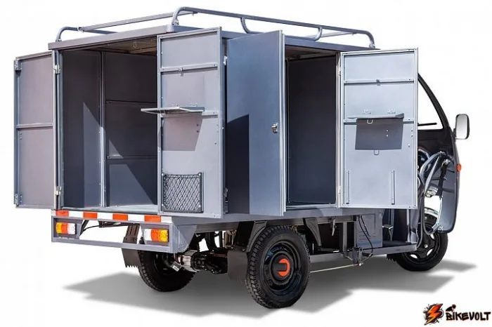 Грузовая электрическая тележка Rutrike КАРГО 1800 60V1000W С АКБ 32A/h Комплект тяговых гелевых аккумуляторов RuTrike 6-EVF-32 (60V32A/H C3) — изображение 6