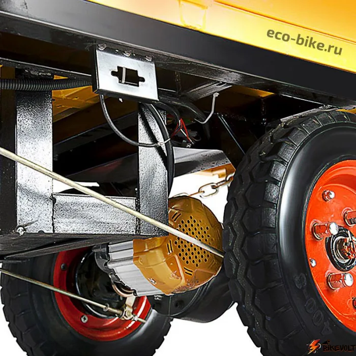 Самоходная тачка Rutrike «Бункер» СТБ 500 48V900W — изображение 10