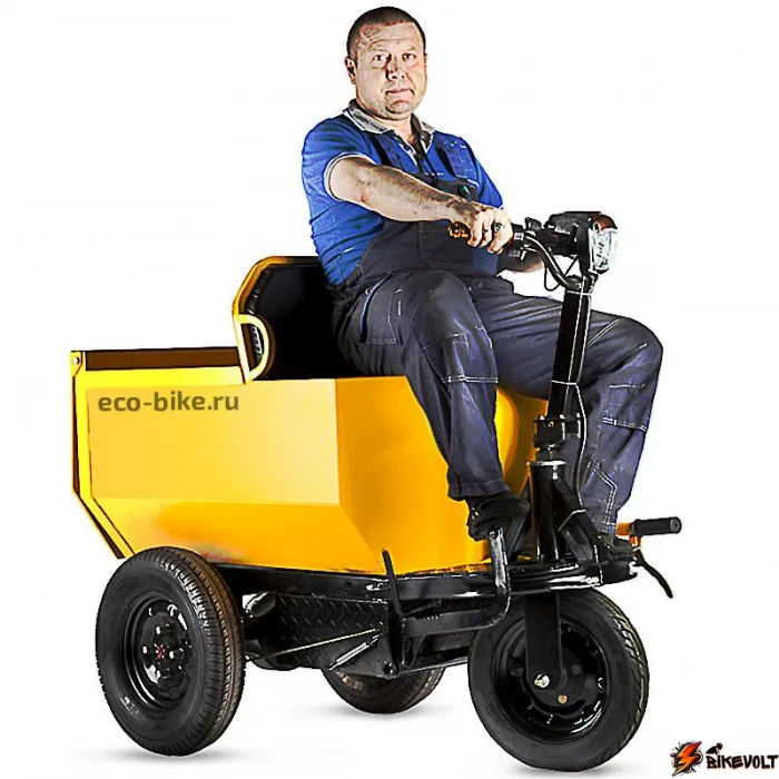 Самоходный Думпер Rutrike «Самосвал» СТД 500 48V900W — изображение 3