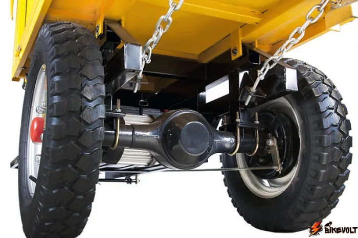 Самоходный строительный Бункер Rutrike «Самосвал» СТБ 500-У 60V1200W — изображение 7