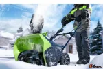 Снегоуборщик GREENWORKS GD60ST 60V (51 СМ) бесщёточный аккумуляторный с АКБ 4 А/Ч и ЗУ — изображение 7