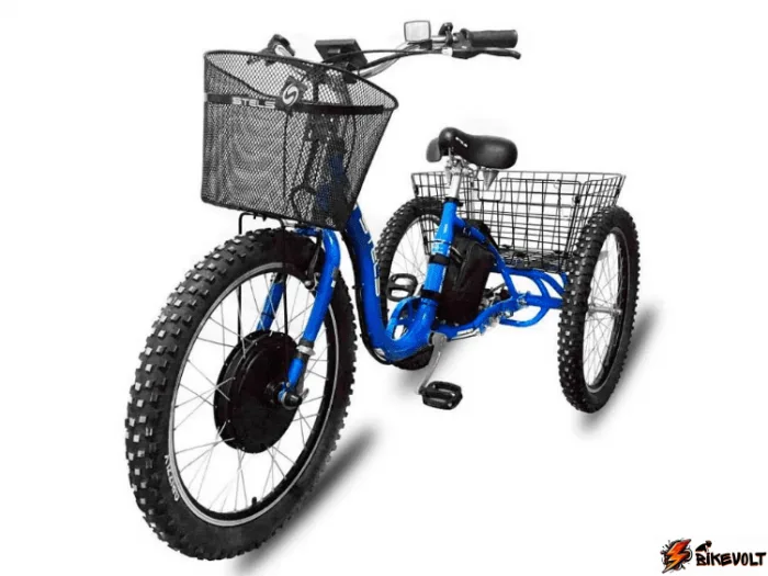 trehkolesnij-elektrovelosiped-etoro-star-1500w-0 Электровелосипед трехколесный Etoro Star 1500W 48В 16,5Ач — изображение 1