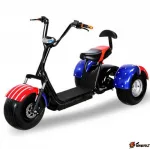 Трехколесный электроскутер Citycoco Harley X3 original