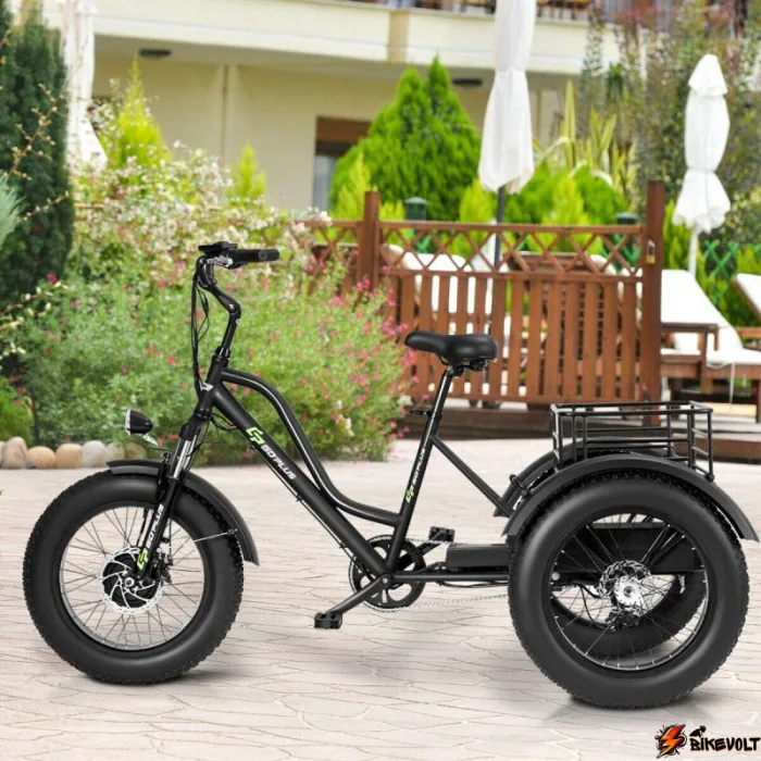 Электровелосипед трехколесный bikevolt Grizzly M5 700W 36V/15Ah — изображение 3