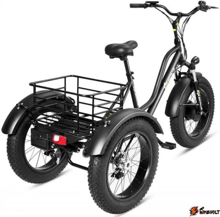 Электровелосипед трехколесный bikevolt Grizzly M5 700W 36V/15Ah — изображение 5