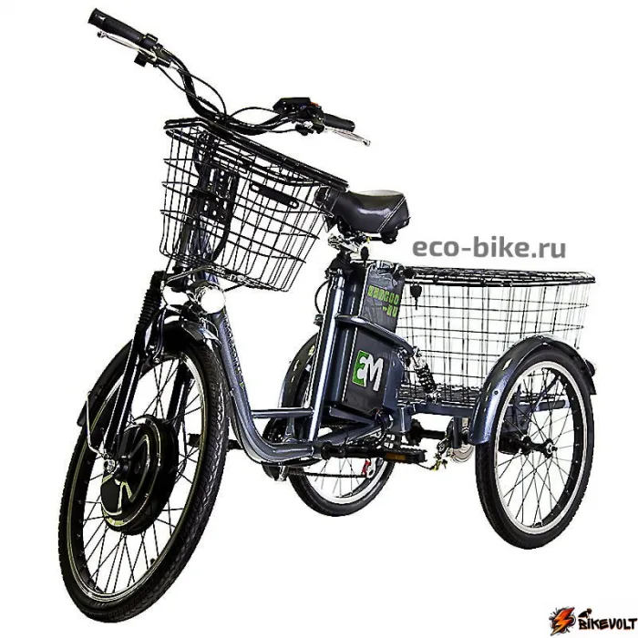 Трехколесный электровелосипед E-motions Kangoo-ru 700W 48V13Ah — изображение 4