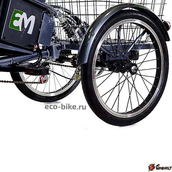 Электровелосипед трехколесный E-motions Kangoo-ru 500W 36V/12Ah — изображение 10